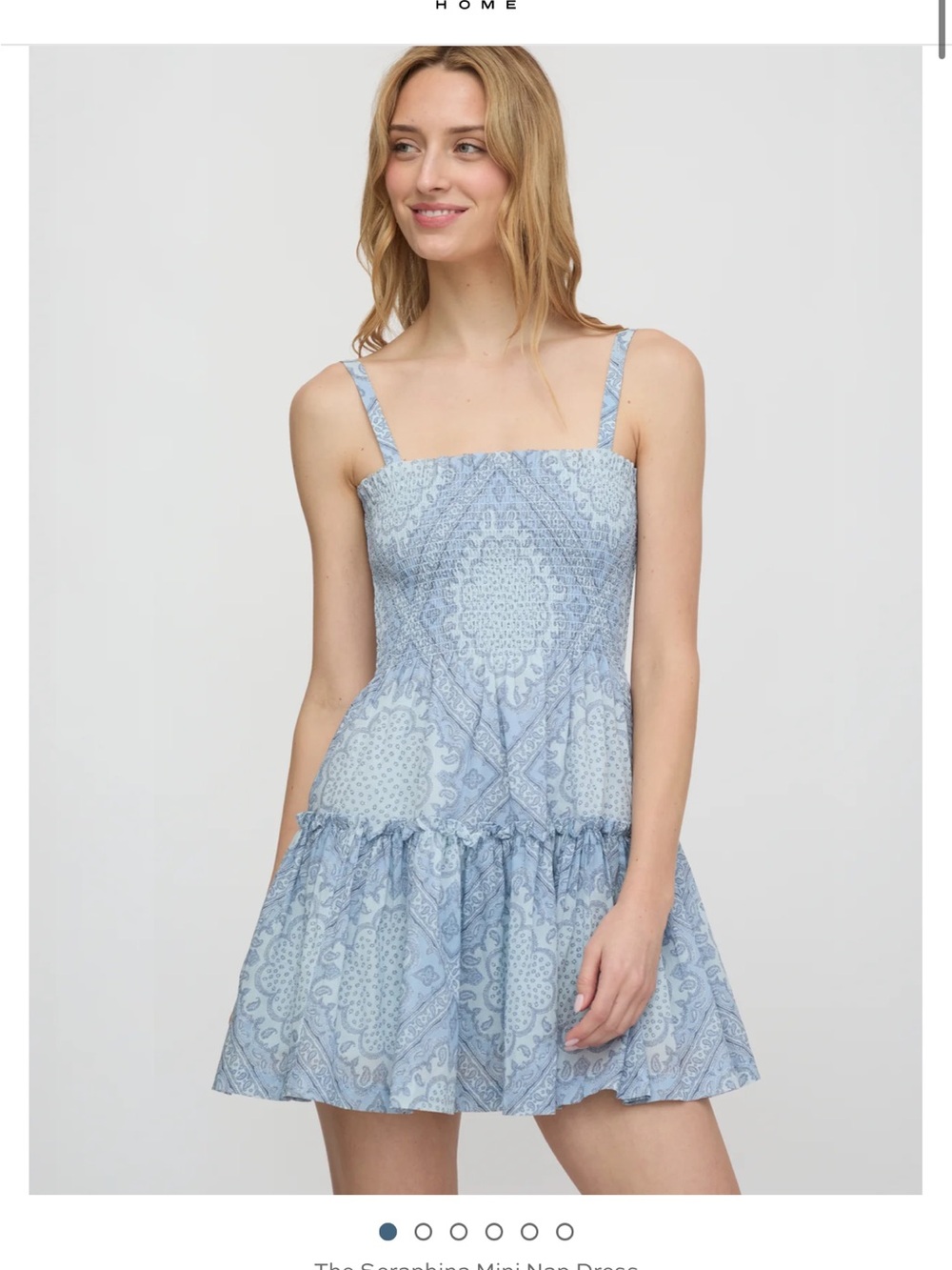 Hill House NWT The Seraphina Mini Nap Dress
